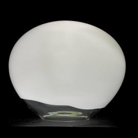 Vintage Murano Table Lamp, Nessa by Gino Vistosi, Italy 1970s, Art Deco, Mid-Century Modern