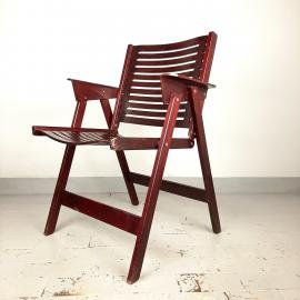 Mid-century plywood lounge chair Rex designed by Niko Kralj '50s Yugoslavia Folding Lounge Chair Modern MOMA