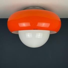 Vintage Mid-Century Ceiling Lamp by Meblo for Guzzini Yugoslavia 1970s - Guzzini Collection