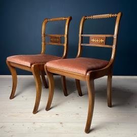 Vintage dining chairs, Italy 1960s Set of 2