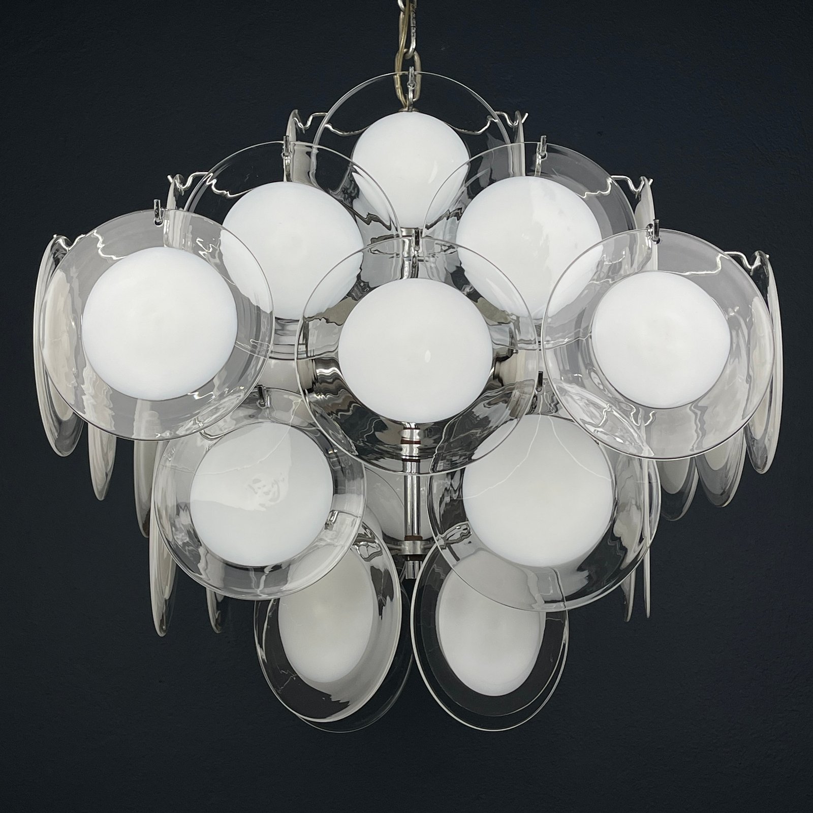 Murano chandelier by Gino Vistosi Italy 1970s