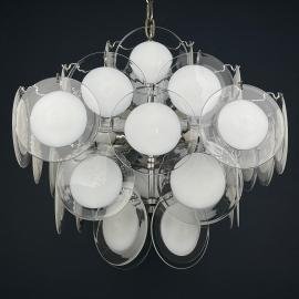 Murano chandelier by Gino Vistosi Italy 1970s