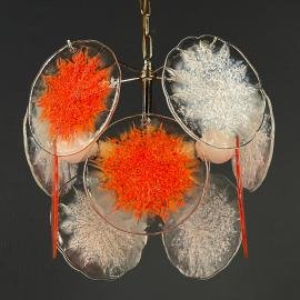 Murano chandelier by Gino Vistosi Italy 1970s