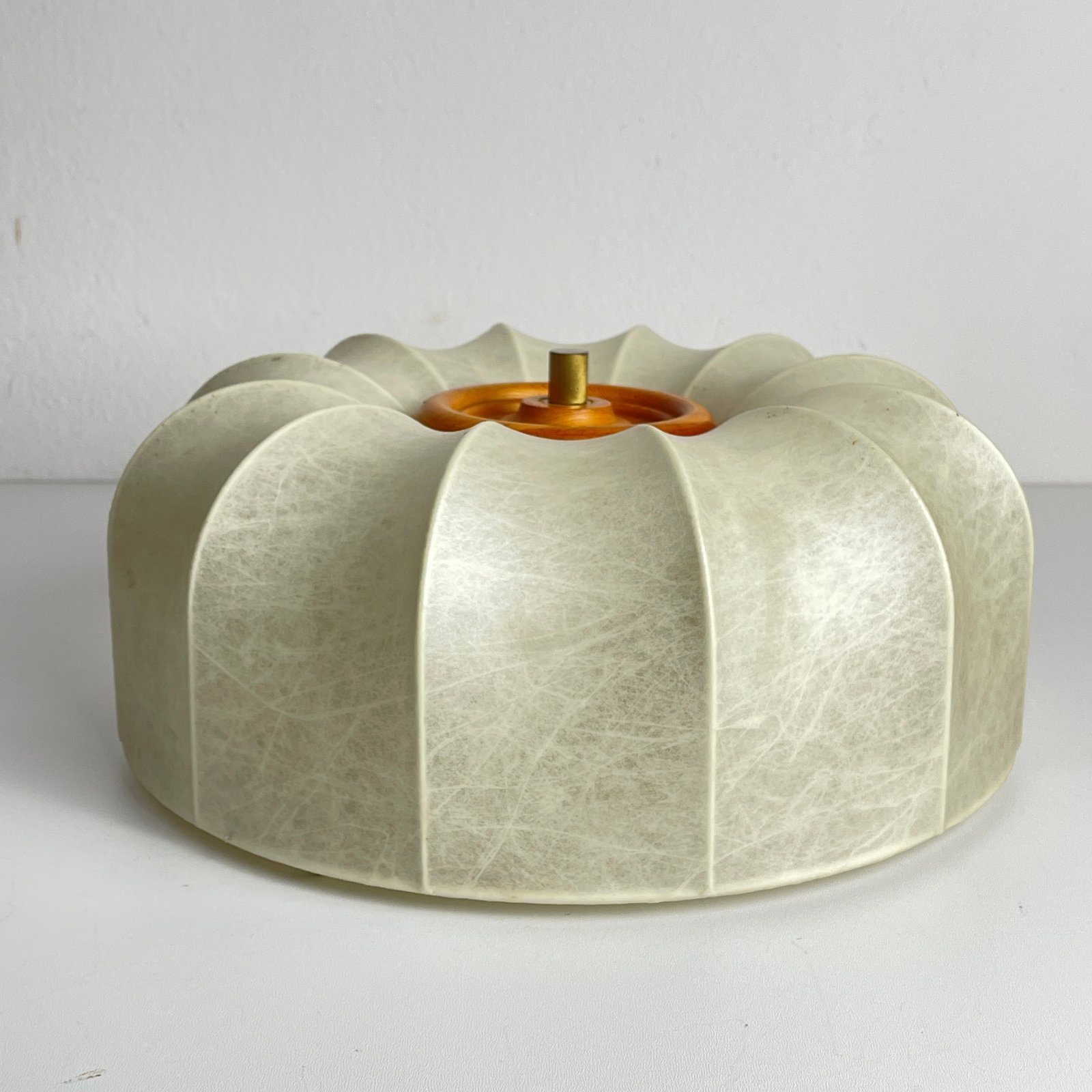 Cocoon Ceiling Lamp by Friedel Wauer for Goldkant Leuchten, Germany 1960s