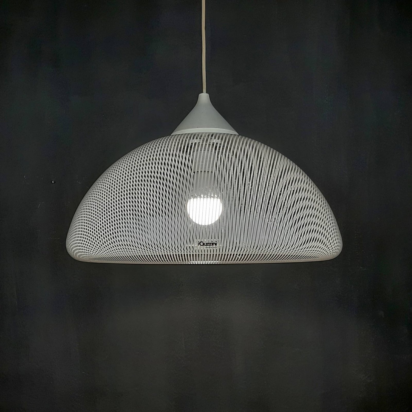 Retro pendant lamp iGuzzini Italy 1980s