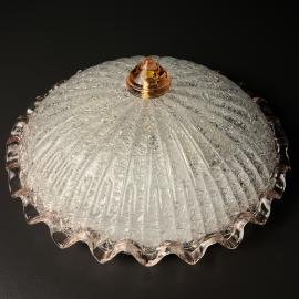 Original murano glass ceiling lamp, Italy 1990s