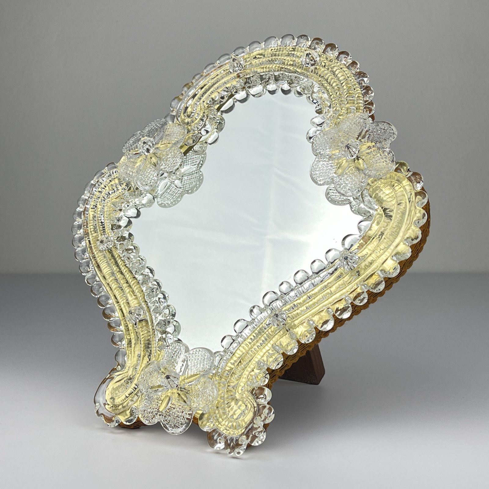 Original Murano glass mirror, Italy 1950s