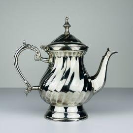Vintage silver plated teapot by Royal Sheffield, England, 1950s