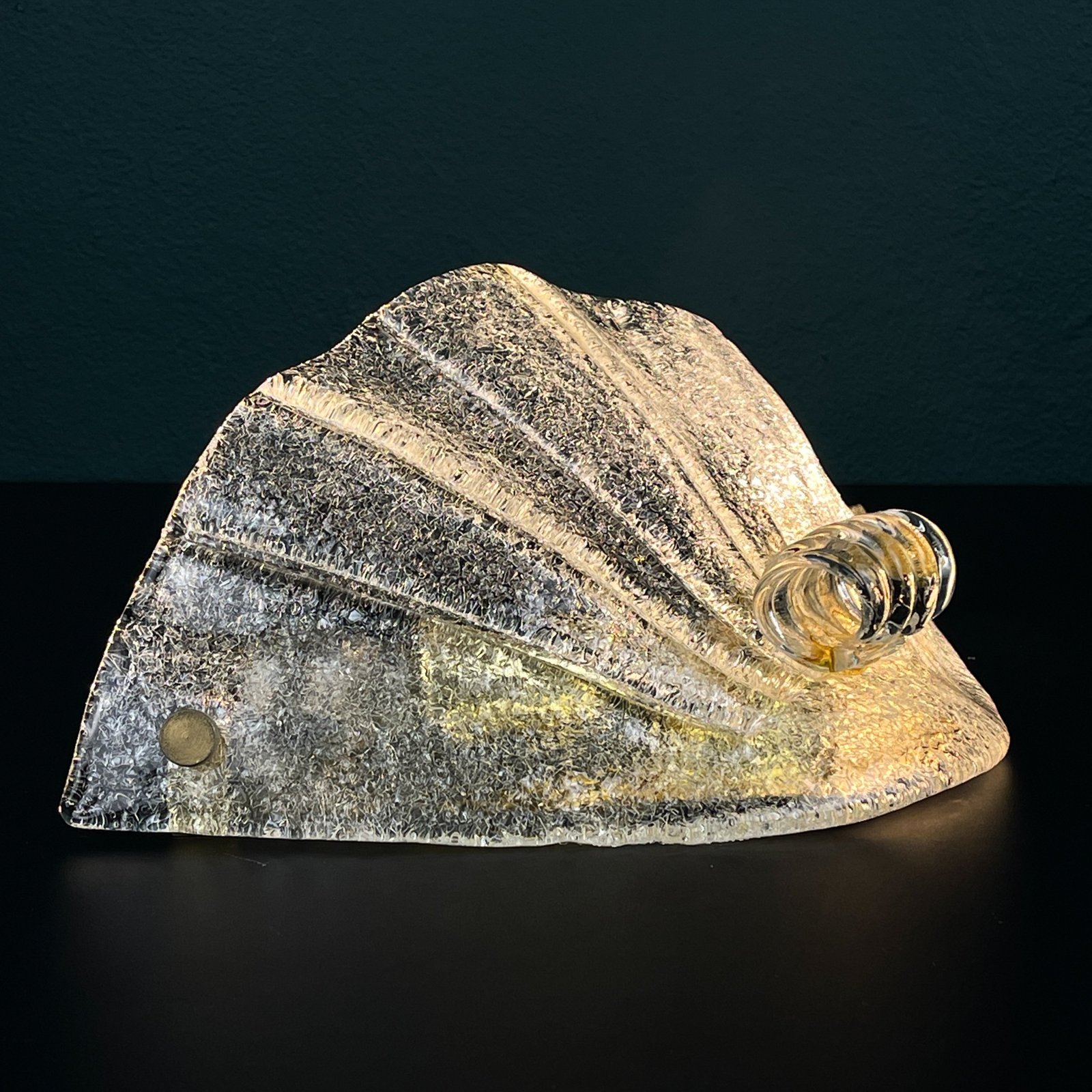 Original murano wall lamp by Barovier and Toso, Italy 1960s
