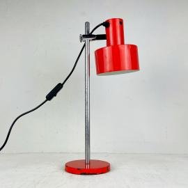 Mid-century red desk lamp Italy 1960s
