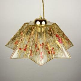 Vintage pendant lamp by Riccardo Marzi RM, Made in Italy - Firenze, 1980s