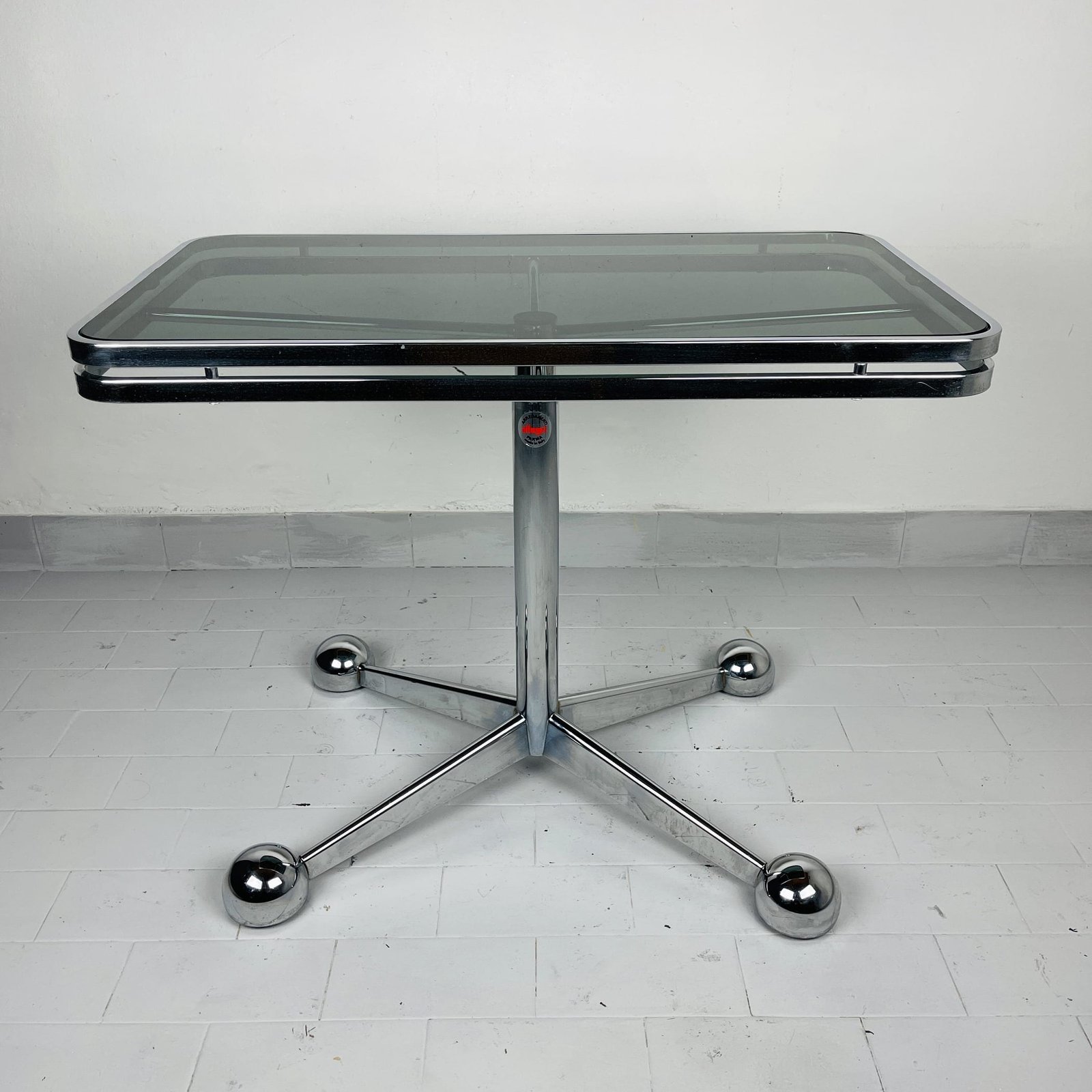 Mid-century large coffee table by Allegri Arredamenti Italy 1970s