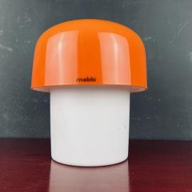 Mid-century table lamp Mushroom Meblo Guzzini Yugoslavia 1980s Modern Space age desk lamp Bedside Lamp