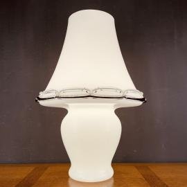 Murano Vetri large table lamp Mushroom Italy 1970s Italian Modern