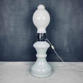 Mid-century BIRILLO murano glass floor lamp by Carlo Nason for Mazzega Italy 1960s