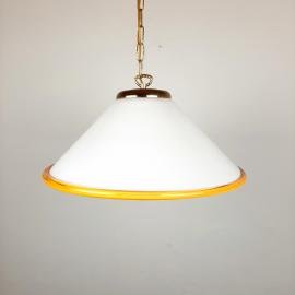 Vintage murano glass pendant lamp Italy 1970s Retro lighting Space age