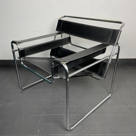 Wassily chair by Marcel Breuer Model B3 Chair Italy 1980s Iconic Bauhaus Design