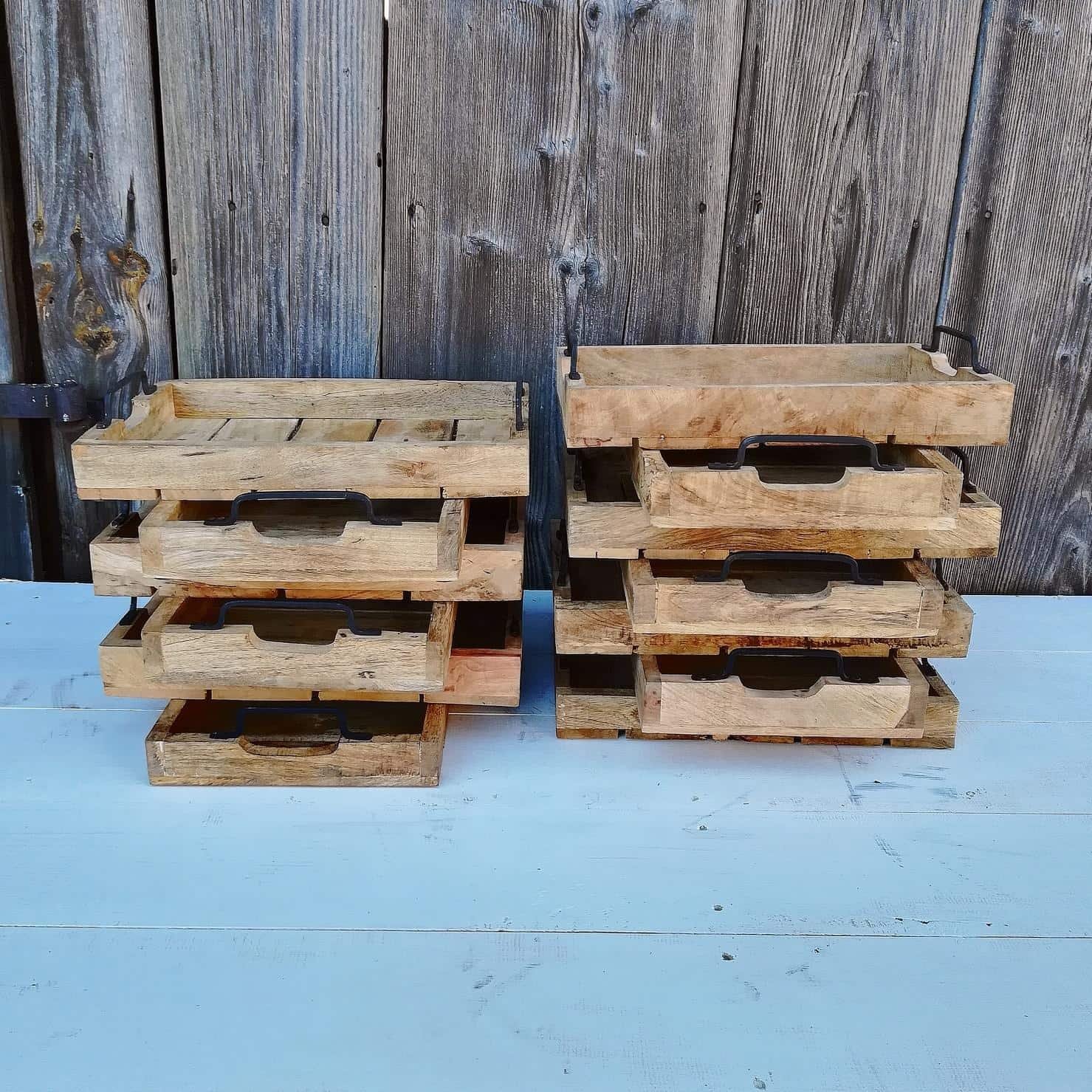 Mango wood trays