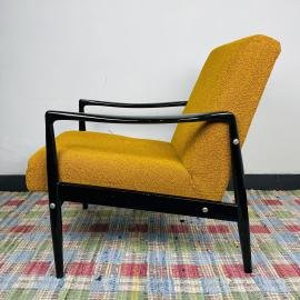 Mid-century lounge armchair Yugoslavia 1970s Vintage Coctail Armchair