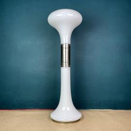 Mid-century Murano floor lamp I Numerati Soffiato by Carlo Nason for Mazzega Italy 1970s Mid Century Modern designer Floor Lamp