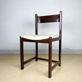 Mid-century dining desk chair Italy 1960s Vintage office chair
