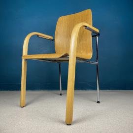 1 of 10 Mid-century dining chair by Stol Kamnik from Yugoslavia 1980s MCM Chair Vintage chair Retro living room