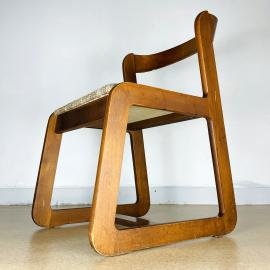 Willy Rizzo for Mario Sabot 1 of 6 dining chair Italy 1970s