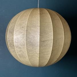 Mid-century large cocoon pendant lamp Italy 1960s style Achille Castiglioni
