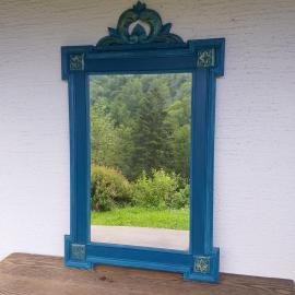 Old wooden mirror