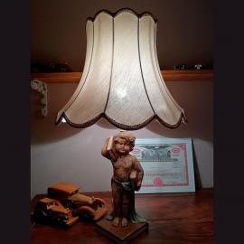 Lamp "Angel with books"