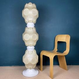 Cocoon floor lamp by Flos Italy 1960s Vintage Space Age Italian Cocoon lamp