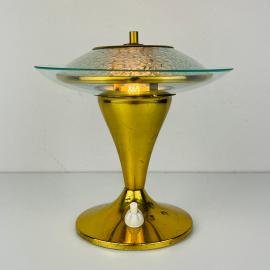 Vintage night lamp Italy 1970s Mid-century modern Space age light UFO table lamps