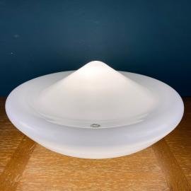 Mid-century murano glass ceiling lamp by Res Murano Italy 1970s