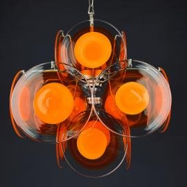 Murano chandelier by Gino Vistosi Italy 1970s