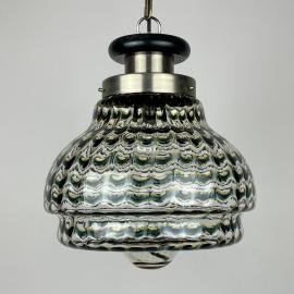Murano glass pendant lamp Italy 1960s Space age Mid-century modern italian lighting