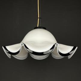 Murano glass pendant lamp Italy '80s Mid-century modern lighting