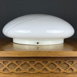 Large classic swirl murano glass ceiling or wall lamp Italy 1970s Retro home decor