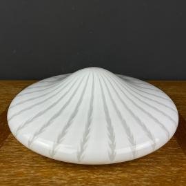 Classic swirl murano glass ceiling or wall lamp Italy 1970s Retro home decor