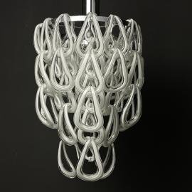 Murano chandelier Giogali by Angelo Mangiarotti for Vistosi Italy 1970s