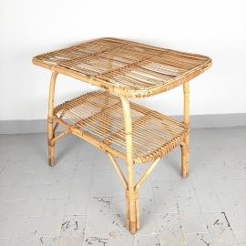 Vintage bamboo coffe table