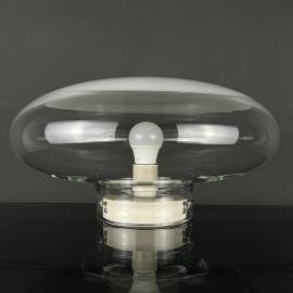 Murano glass wall and ceiling lamp Gill 40 by Roberto Pamio for Leucos, Italy 1960s