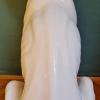 Large ceramic sculpture of Dog from Bassano Italy 1980s Vintage decor Italian pottery Bassano
