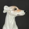 Large ceramic sculpture of Dog from Bassano Italy 1980s Vintage decor Italian pottery Bassano