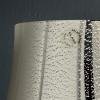 Black white murano table lamp Mushroom Italy 1980s MCM modern