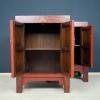 Mid-Century Italian Bedside Tables style Chinoiserie 1950s Set of 2
