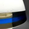 Mid-century murano glass table lamp Res De Majo Italy 1970s Handcrafted murano