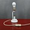 Mid-century murano glass table lamp Res De Majo Italy 1970s Handcrafted murano