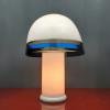 Mid-century murano glass table lamp Res De Majo Italy 1970s Handcrafted murano