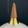 Mid-century Modern pendant lamp by Stilnovo, Italy 1950s
