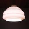 Vintage glass pendant lamp Yugoslavia 1960s